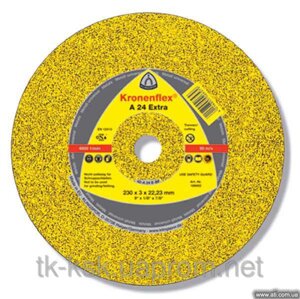Круг отрезной (абразивный диск) по металлу Kronenflex 180 Крон. 41 14А 3,0, 22,2, A24 Extra - фото Круг отрезной (абразивный диск) по металлу Kronenflex 180 Крон. 41 14А 3,0, 22,2, A24 Extra от компании WELLTORG. COM. UA - фото