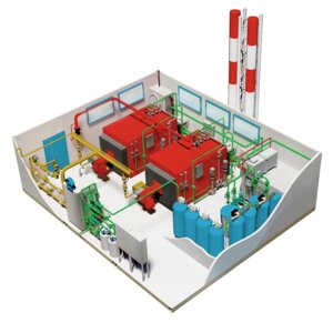 Водогрійні котельні установки МТКУ-1,0 (водогрейная) потужність: 1,0 МВт