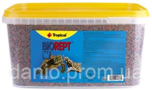 Корм для черепах Tropical палички Biorept W, 5 л/1,5 кг
