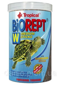 Tropical Корм для черепах Tropical палички Biorept W, 1 л/300 гр