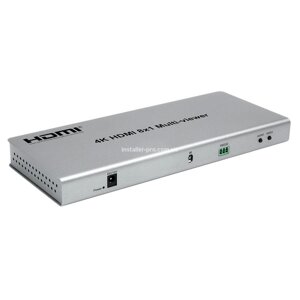 HDSW8-Q HDMI 8x1 мультиплікація 4K