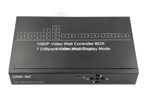 LINK-MI LM-TV04B HD Відео контролер, Full HD 1080P, підтримка 7 різних режимів