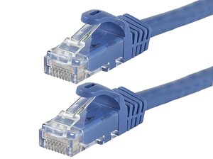 MP11341 Гнучкий кабель для локальних мереж Cat5e, 350Mhz, UTP, мідний 24AWG, довжина - 15.20 м