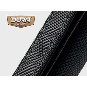 Techflex DWN3.00BK Dura Wrap Розмір 76.2 mm, тканинна кабельна оплетка, замок-липучка