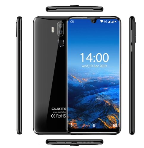 Oukitel K9 4/64 Black, 7.12 дюймів