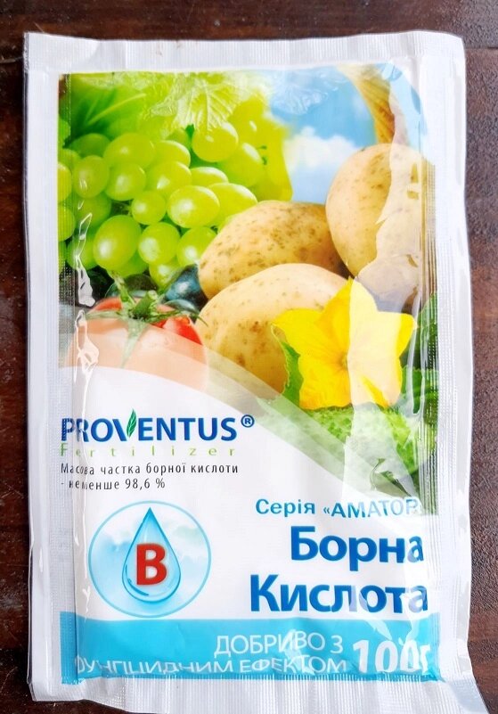 Борна кислота 100 г ##от компании## AgroSemka - ##фото## 1
