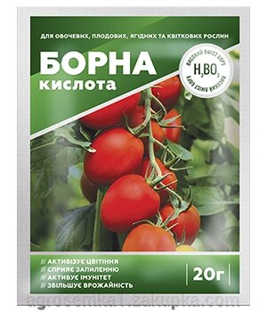 Борна кислота 20г від компанії AgroSemka - фото 1