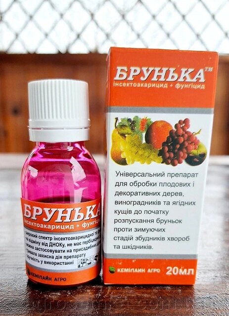 Брунька 20мл інсекто-акарицид + фунгіцид Кемілай Агро від компанії AgroSemka - фото 1