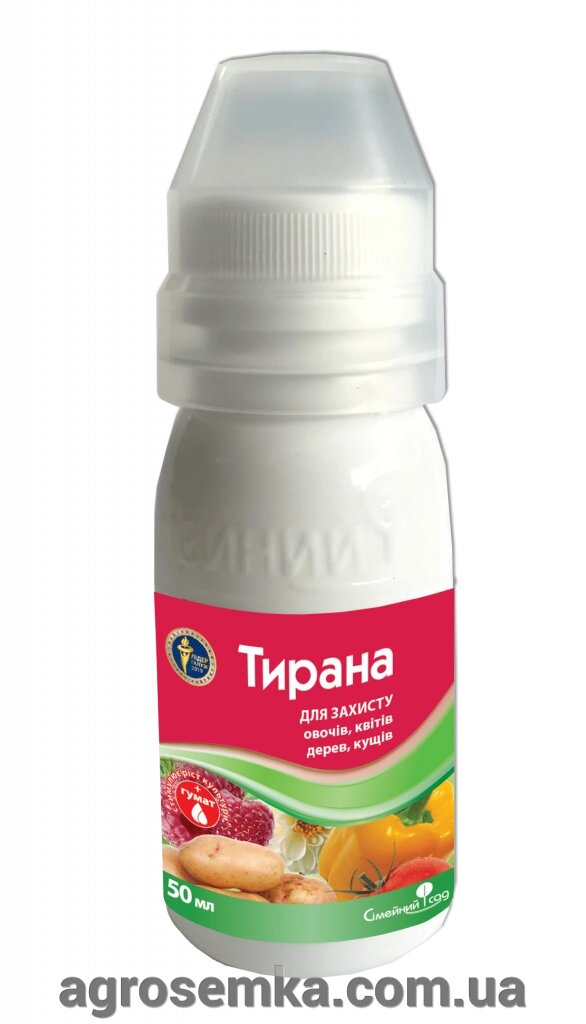 Інсектицид-протруйник Тирана, 50 мл від компанії AgroSemka - фото 1