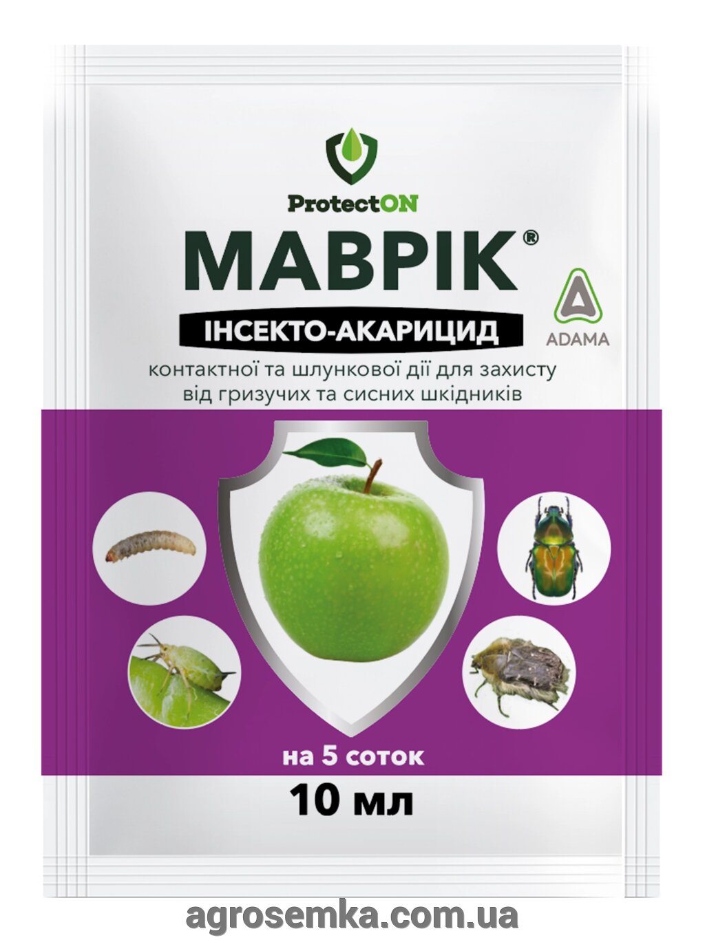Інсекто - акарицид Маврік е. в. 10 мл на 5 соток від компанії AgroSemka - фото 1