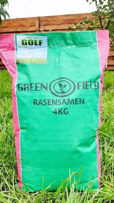 Насіння Газонна трава Гольф, ТМ Green Field RasenSamen (Україна), 4 кг від компанії AgroSemka - фото 1