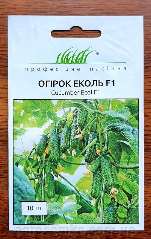 Насіння Огірок Еколь F1 10шт / Syngenta ##от компании## AgroSemka - ##фото## 1