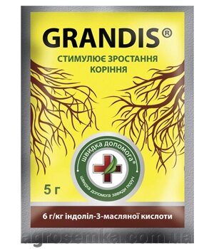 Регулятор росту кореня Грандіс ( GRANDIS) 5г від компанії AgroSemka - фото 1