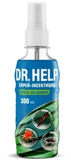Спрей Dr. Help добриво інсектицид від шкідників для кімнатних рослин 300 мл від компанії AgroSemka - фото 1
