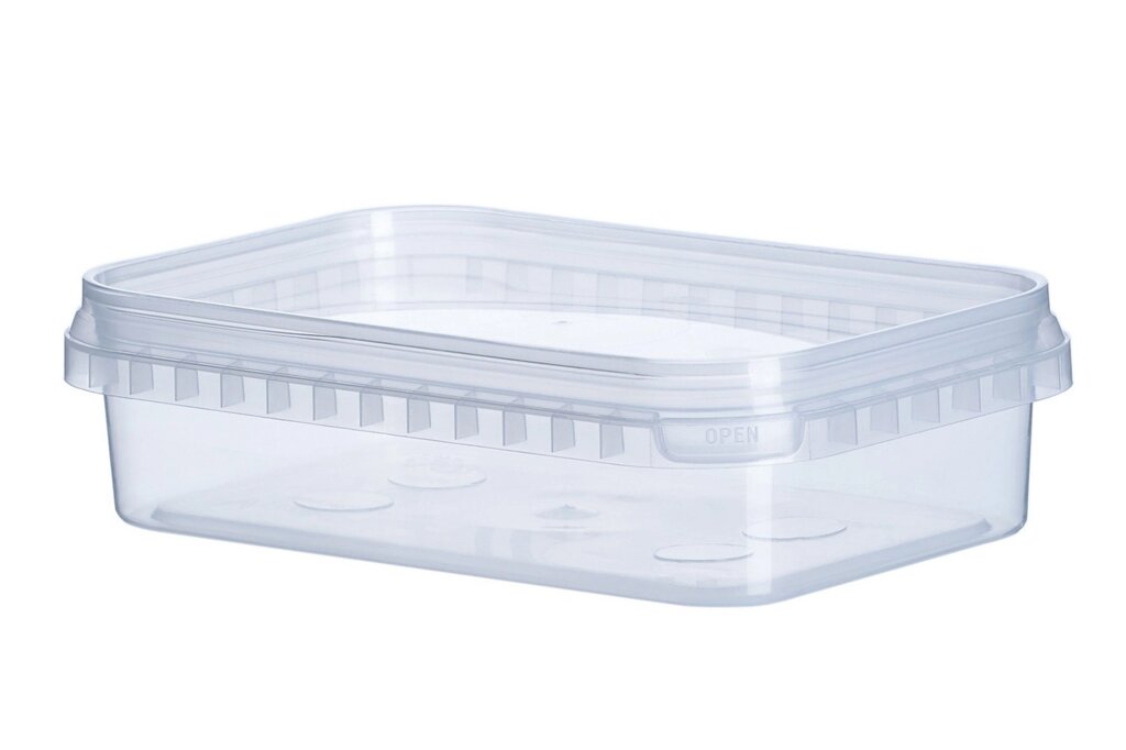 Тара 0.3л пластикова харчова прямокутна від компанії Інтернет-магазин "VIDRO" - фото 1