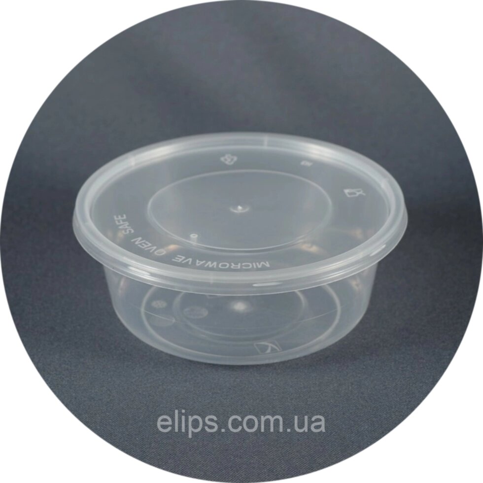 Тара 300 мл пластикова харчова. Доставка по Україні! від компанії Інтернет-магазин "VIDRO" - фото 1