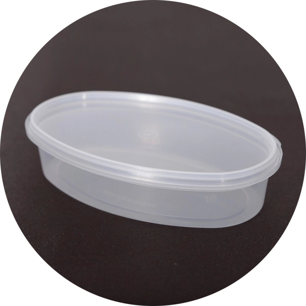 Тара пластикова, харчова 0,3 л. прозора від компанії Інтернет-магазин "VIDRO" - фото 1