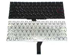 Клавіатура для APPLE A1370, A1465 macbook air (MC505, MC506) 11.6 "RU BLACK (2011-2014) small enter). оригінал.