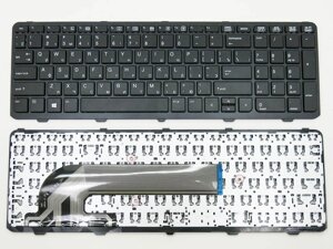 Клавіатура для HP ProBook 450 G0, G1 G2, 455 G0 G1 G2, 470 G0 G1 G2 (RU Black з рамкою).