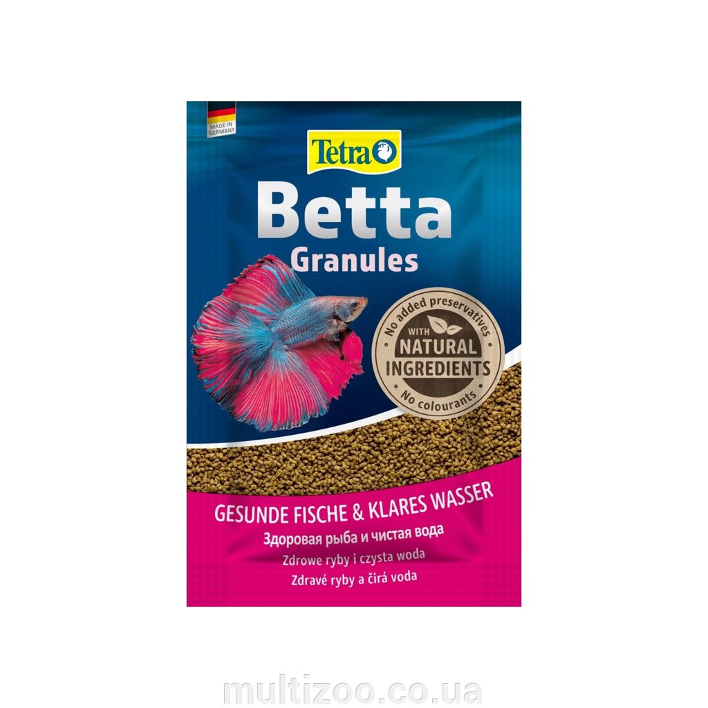 Корм д / півника Tetra BETTA Gran. 5g від компанії Multizoo - зоотовари для тварин - фото 1
