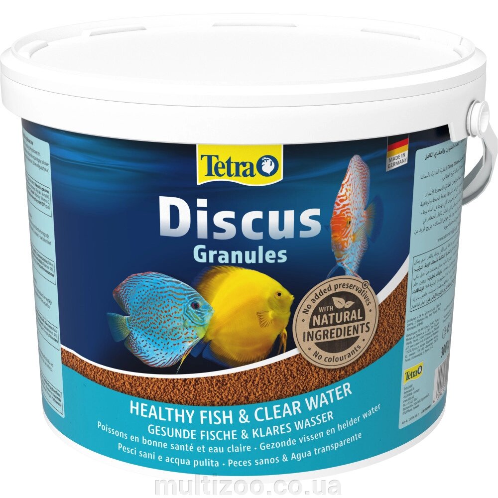 Корм д / риб Tetra DISСUS 10L / 3kg гранули для дискус від компанії Multizoo - зоотовари для тварин - фото 1