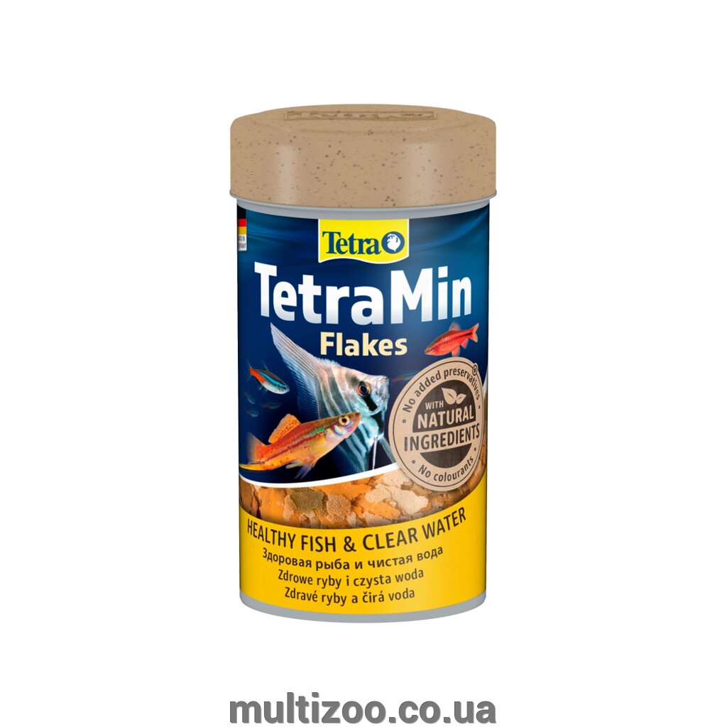 Корм д / риб Tetra MIN 100ml пластівці основний корм від компанії Multizoo - зоотовари для тварин - фото 1
