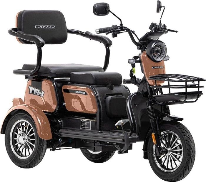 Електричний скутер CROSSER TR-1 1500W‑72В‑24А/ч шини 10″‑10″ від компанії Igrushechnik - фото 1