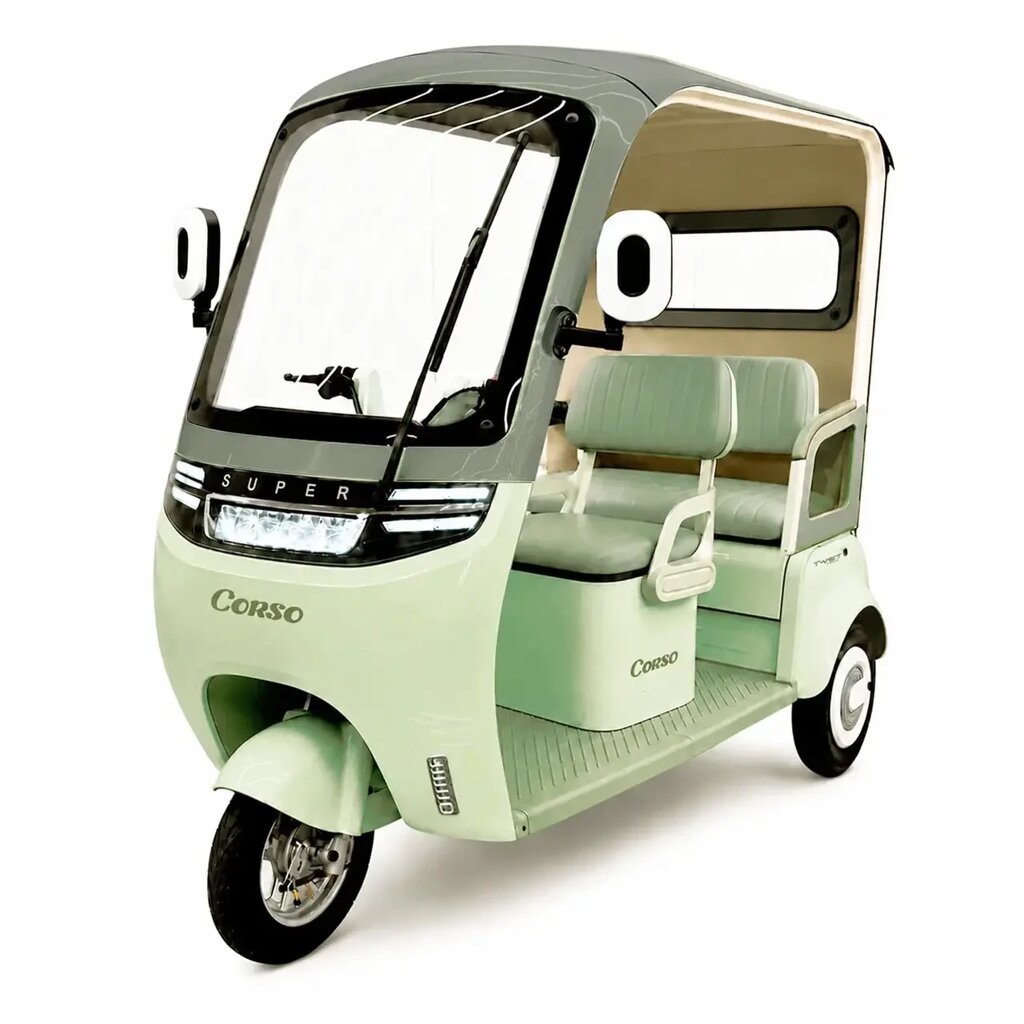 Електричний трициклCORSO Twist WS 1500W-72V-30Ah LiFePO4 шини 10"-10" від компанії Igrushechnik - фото 1