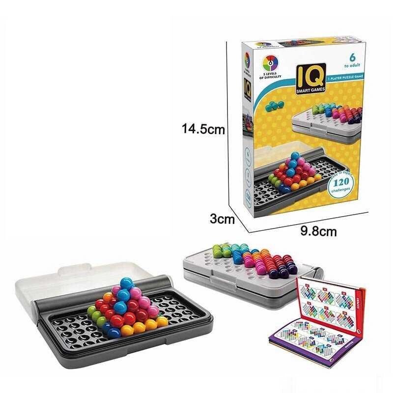 Логічна гра IQ 21-1 (144/2) інструкція, 100+ рівнів, в коробці від компанії Aba-Opt - фото 1