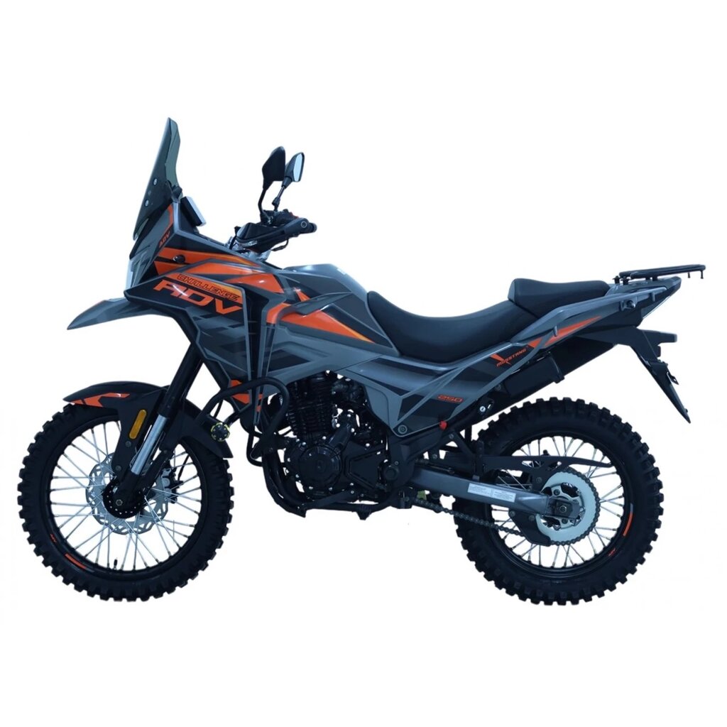 МОТОЦИКЛ Challenge ADV 250 Об'єм 249 м3 шини 19''/17'' купити в інтернет-магазині дешево від компанії Aba-Opt - фото 1