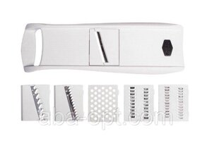 Овочерізка з 6 різними насадками L 35 см (шт)