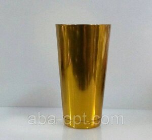 Шейкер "Бостон" нержавіючий золотого кольору V 0,75 л H 17 см (шт)