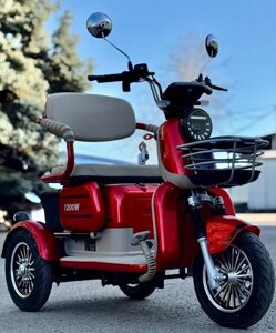 Електротрицикл CORSO Power Jet 1200W-72V-28Ah GraFen шини 10"-10"