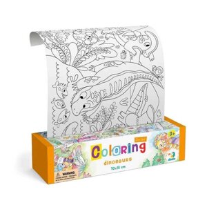 Гра Розмальовка "Динозаври" 300328 (60) "Dodo" 70х16см, в коробці