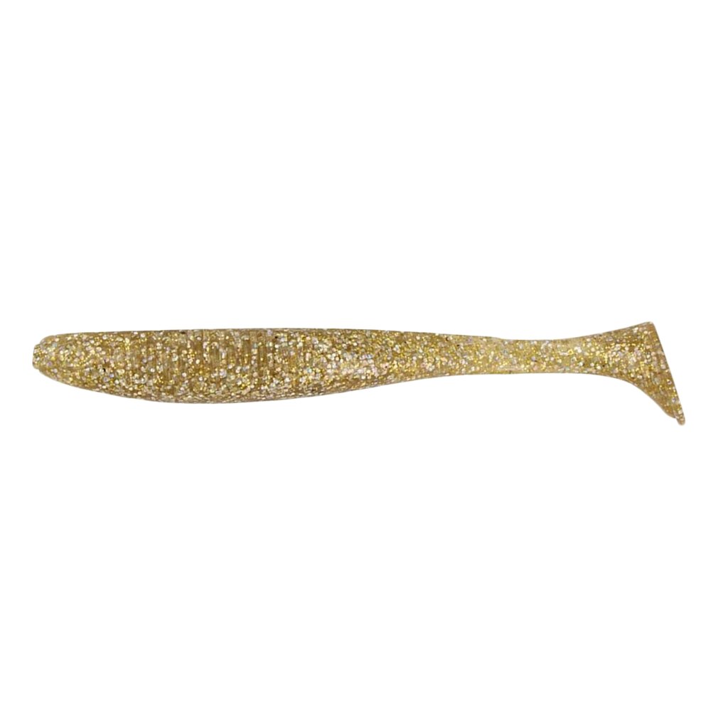 Силікон Bait Breath Egg Tail Shad 3.4"(7шт)855 Champagne Gold NEW від компанії Aba-Opt - фото 1