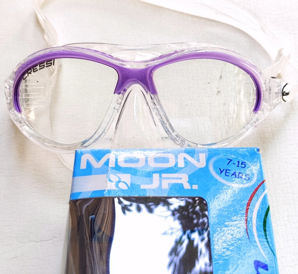 Маска Cressi MOON KID JUNIOR на 7-15 рокiв від компанії Магазин Calipso dive shop - фото 1
