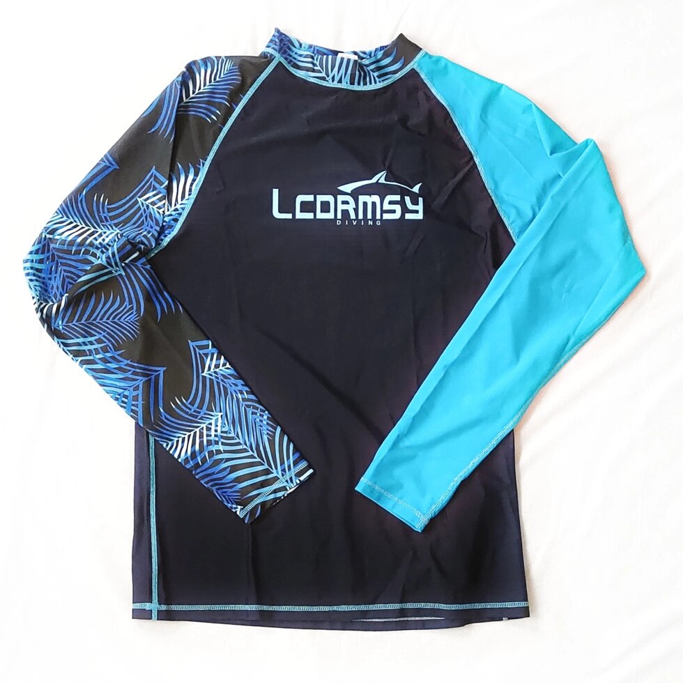 Футболка из спандекса Rash Guard для дайвинга длинный рукав ##от компании## Магазин Calipso dive shop - ##фото## 1