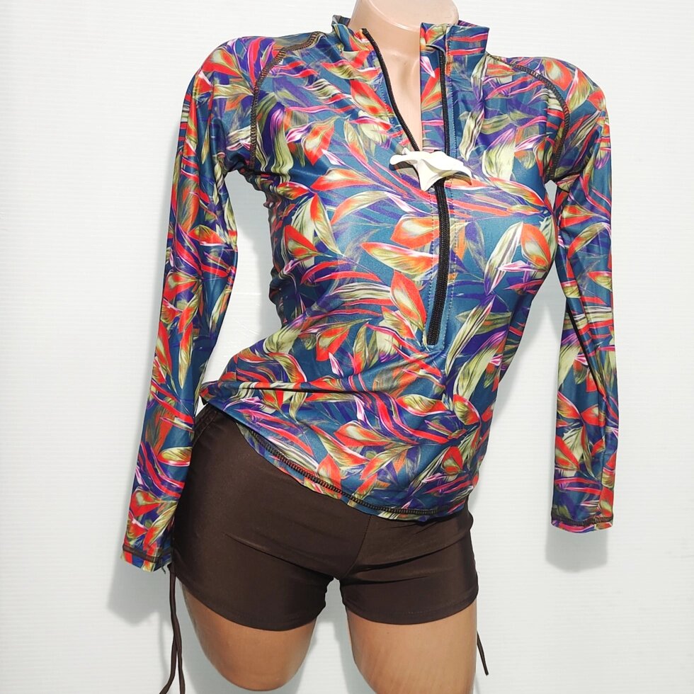 Гидрокостюм RASH GUARD с длинными рукавами, шортами и лифом ##от компании## Магазин Calipso dive shop - ##фото## 1