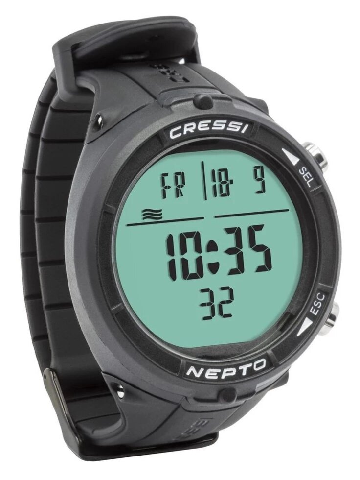 Компьютер для фридайвинга Cressi Nepto Новинка ##от компании## Магазин Calipso dive shop - ##фото## 1