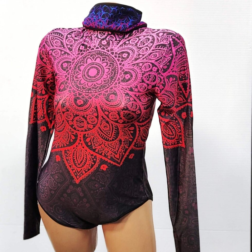 Купальник UPF Collection с 3D изображением цветка ##от компании## Магазин Calipso dive shop - ##фото## 1