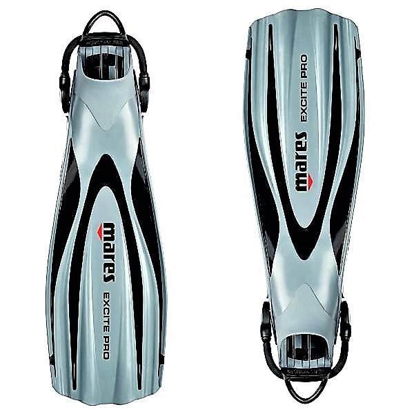 Ласты для дайвинга с открытой пяткой Mares Excite Pro ##от компании## Магазин Calipso dive shop - ##фото## 1