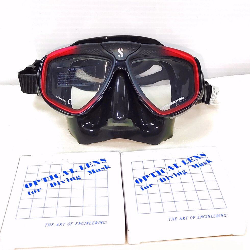 Маска Scubapro Zoom Evo з діоптріями від компанії Магазин Calipso dive shop - фото 1