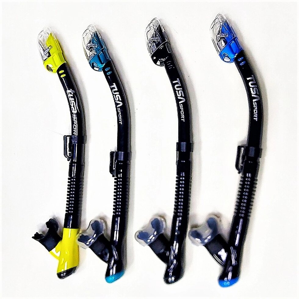 Трубка Tusa Elite Sport для плавания сухая ##от компании## Магазин Calipso dive shop - ##фото## 1