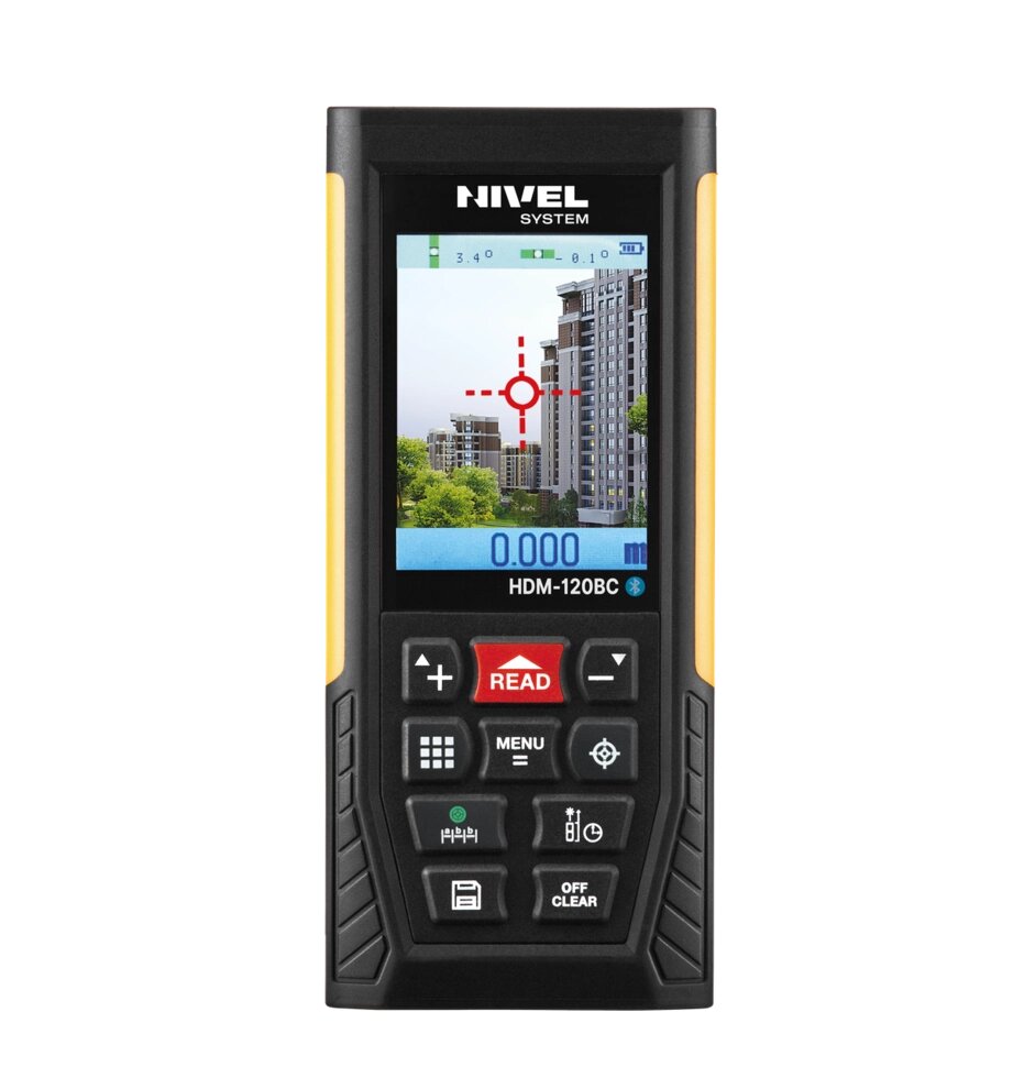 Лазерная рулетка Nivel System HDM-120BC ##от компании## Геодезичне обладнання та інструменти - ##фото## 1