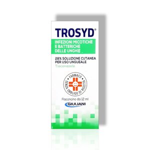 Трозід 12 мл. Trosyd Giuliani (Тіоконазол) Лак Від Грибка Нігтів 28%Оригінал. Строк до 01.2027