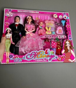 Набір ляльок Сім'я Fashion Doll 2275-6