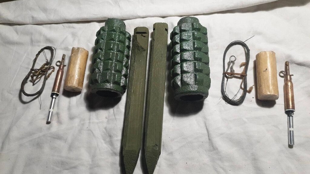 1шт. ММГ Міні ПОМЗ 2 з УВГ (Протипопекотна Осколкова Міна Загородження) Макет 1 шт. від компанії Магазин "Голіаф" - фото 1
