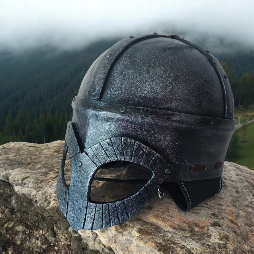 Косплей Cosplay Середньовічний Скандинавський Шолом із Г'йормундбю з EVA Foam для косплея від компанії Магазин "Голіаф" - фото 1