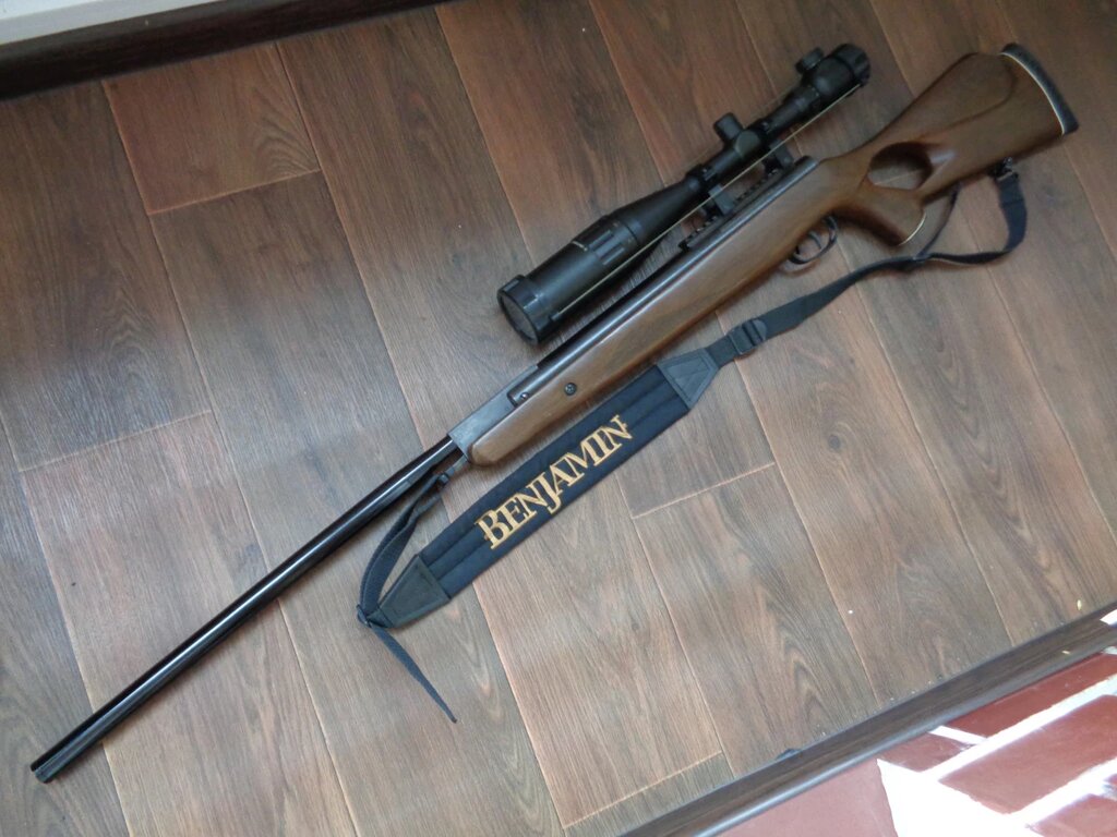 Пневматична гвинтівка Crosman Benjamin Trail NP + Оптичний приціл 6-24x50 (Скорольність 380 м/с.) від компанії Магазин "Голіаф" - фото 1