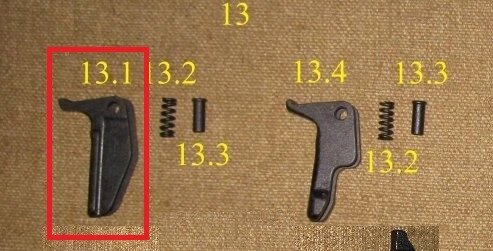 Ручка перезаряджання ПКМ, ПК від компанії Магазин "Голіаф" - фото 1